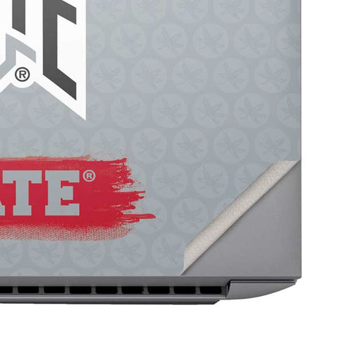 Ohio State University Distressed Logo HP ZBook Fury 16 G10 Skin