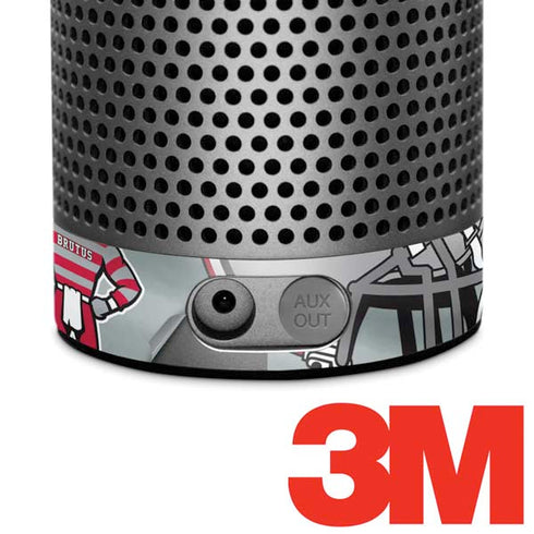 Ohio State University Pattern Amazon Echo Skin