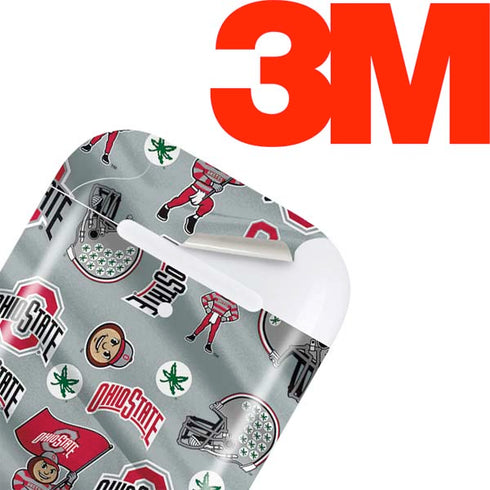 Ohio State University Pattern Apple AirPods 2 Skin