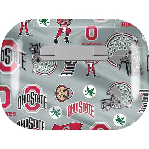 Ohio State University Pattern Apple AirPods Pro Skin