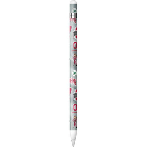 Ohio State University Pattern Apple Pencil (1st Gen, 2017) Skin