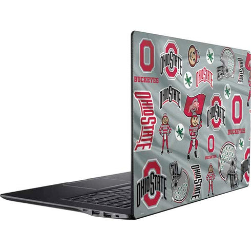 Ohio State University Pattern Ativ Book 9 (15.6in 2014) Skin