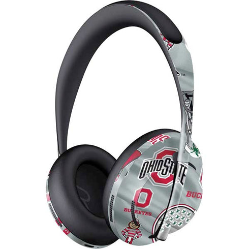 Ohio State University Pattern Bose Noise Cancelling Headphones 700 Skin