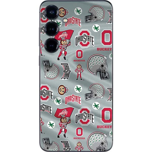 Ohio State University Pattern Galaxy A16 5G Skin