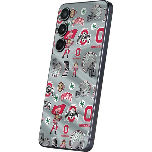 Ohio State University Pattern Galaxy A16 5G Skin