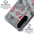 Ohio State University Pattern Galaxy A36 5G Clear Case