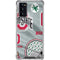 Ohio State University Pattern Galaxy Note20 5G Clear Case