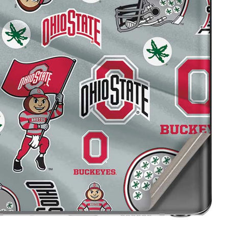 Ohio State University Pattern Galaxy Note20 5G Skin