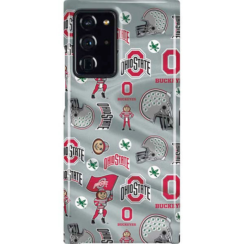 Ohio State University Pattern Galaxy Note20 Ultra 5G Lite Case