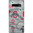 Ohio State University Pattern Galaxy S10 Plus Skin