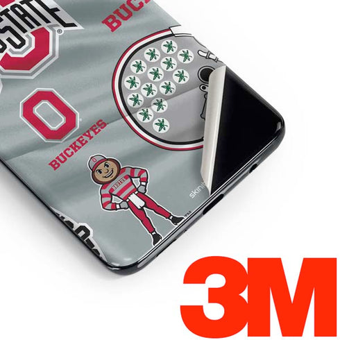 Ohio State University Pattern Galaxy S10e Skin