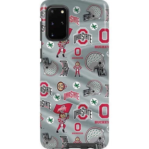 Ohio State University Pattern Galaxy S20 Plus Pro Case