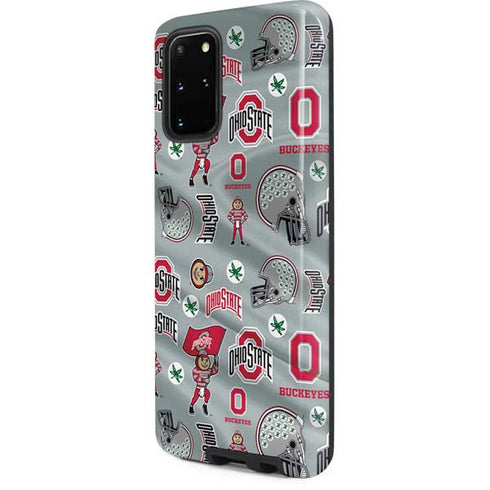 Ohio State University Pattern Galaxy S20 Plus Pro Case