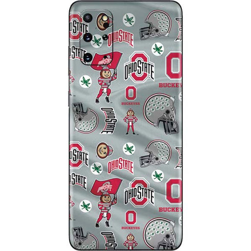 Ohio State University Pattern Galaxy S20 Plus Skin