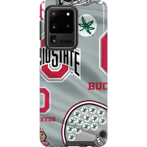 Ohio State University Pattern Galaxy S20 Ultra 5G Pro Case