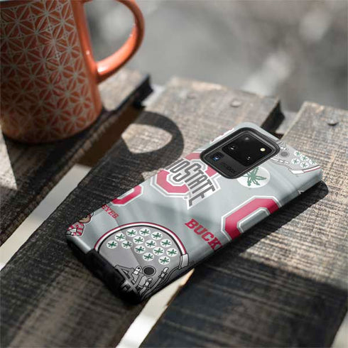 Ohio State University Pattern Galaxy S20 Ultra 5G Pro Case