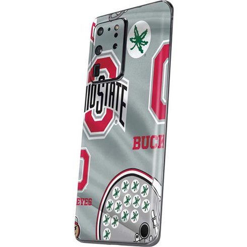 Ohio State University Pattern Galaxy S20 Ultra 5G Skin