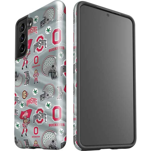 Ohio State University Pattern Galaxy S21 5G Pro Case