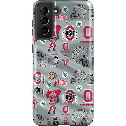 Ohio State University Pattern Galaxy S21 Plus 5G Pro Case