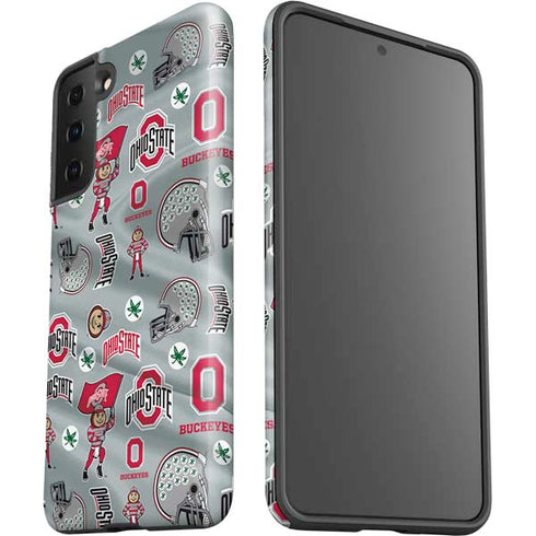 Ohio State University Pattern Galaxy S21 Plus 5G Pro Case
