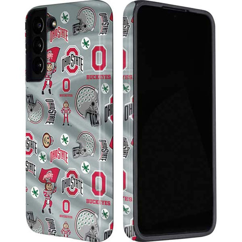 Ohio State University Pattern Galaxy S22 Pro Case