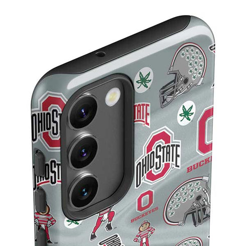 Ohio State University Pattern Galaxy S23 Pro Case