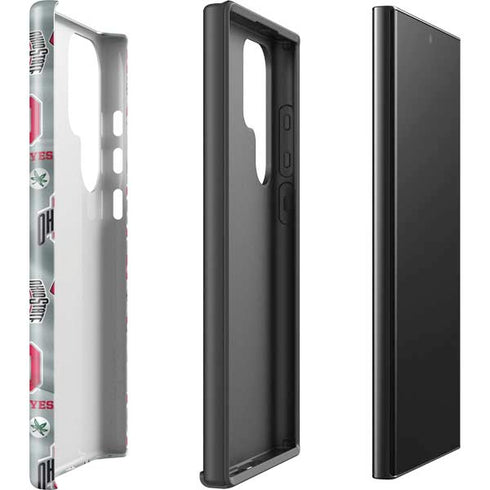 Ohio State University Pattern Galaxy S23 Ultra Pro Case