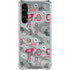 Ohio State University Pattern Galaxy S24 FE Clear Case