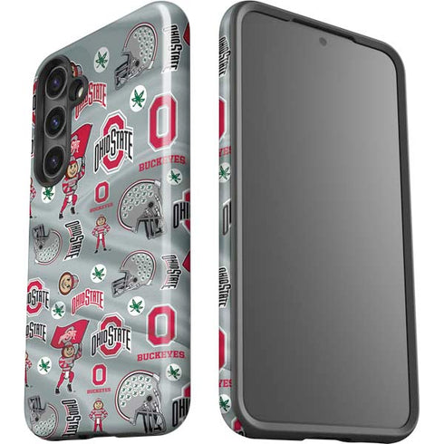 Ohio State University Pattern Galaxy S24 Impact Case