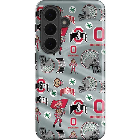 Ohio State University Pattern Galaxy S26 Impact Case