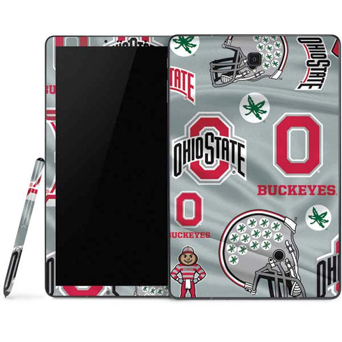 Ohio State University Pattern Samsung Galaxy Tab Skin