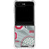 Ohio State University Pattern Galaxy Z Flip5 5G Clear Case