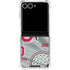 Ohio State University Pattern Galaxy Z Flip7 Clear Case