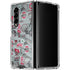 Ohio State University Pattern Galaxy Z Fold4 5G Clear Case