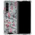Ohio State University Pattern Galaxy Z Fold4 5G Clear Case