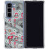 Ohio State University Pattern Galaxy Z Fold5 5G Clear Case