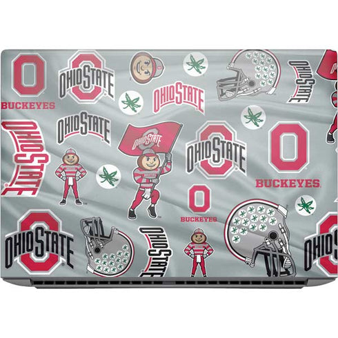 Ohio State University Pattern HP ZBook Fury 16 G10 Skin