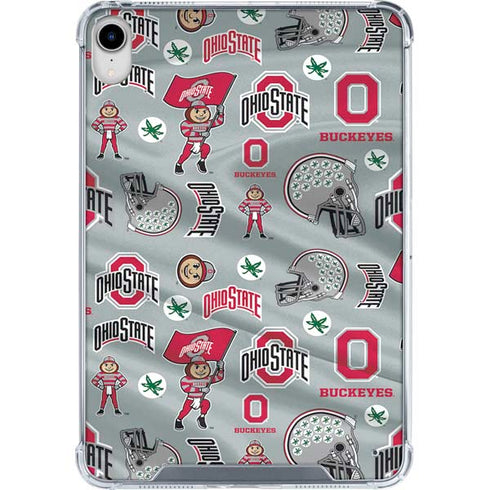 Ohio State University Pattern iPad 11th Gen (2025) Clear Case