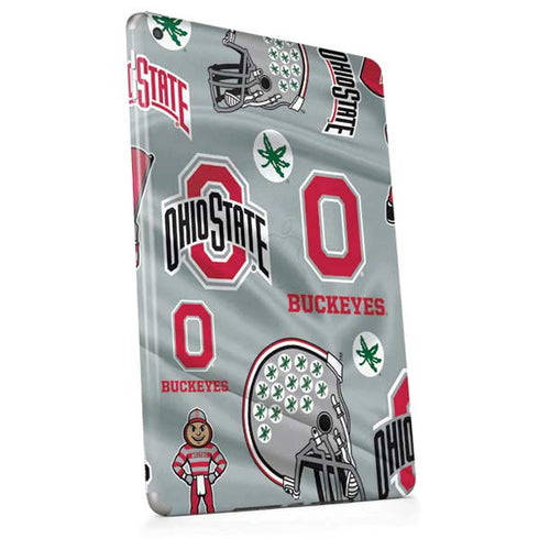 Ohio State University Pattern Apple iPad Skin