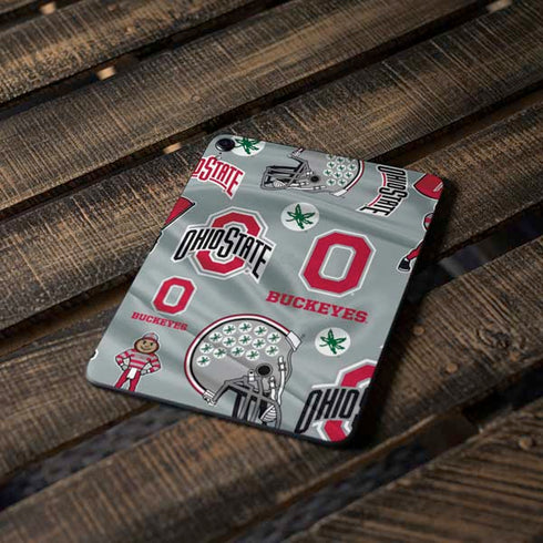 Ohio State University Pattern Apple iPad Pro Skin