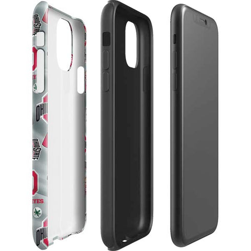 Ohio State University Pattern iPhone 11 Impact Case