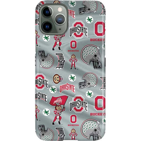 Ohio State University Pattern iPhone 11 Pro Lite Case