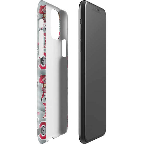 Ohio State University Pattern iPhone 11 Pro Max Lite Case