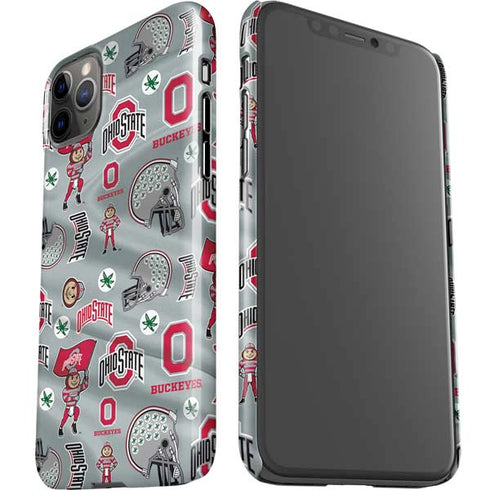 Ohio State University Pattern iPhone 11 Pro Max Lite Case
