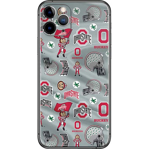 Ohio State University Pattern iPhone 11 Pro Skin