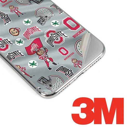 Ohio State University Pattern iPhone 11 Pro Skin