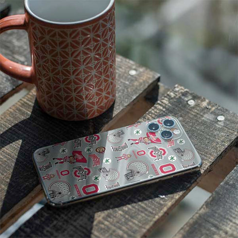 Ohio State University Pattern iPhone 11 Pro Skin