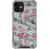 Ohio State University Pattern iPhone 12 Mini Clear Case