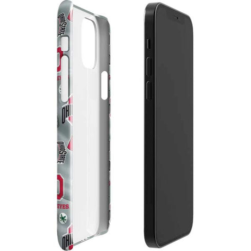 Ohio State University Pattern iPhone 12 Mini Lite Case