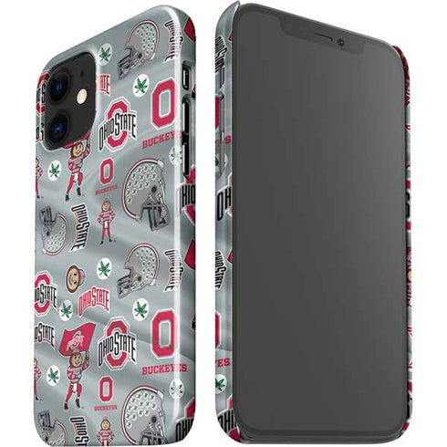 Ohio State University Pattern iPhone 12 Mini Lite Case